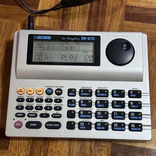 BOSS DR-670 Dr.Rhythm 美品 付属品完備 Boss DR-670 #1 \"Boss Chime\" Orbital cover performed using only the internal  sounds (well almost)